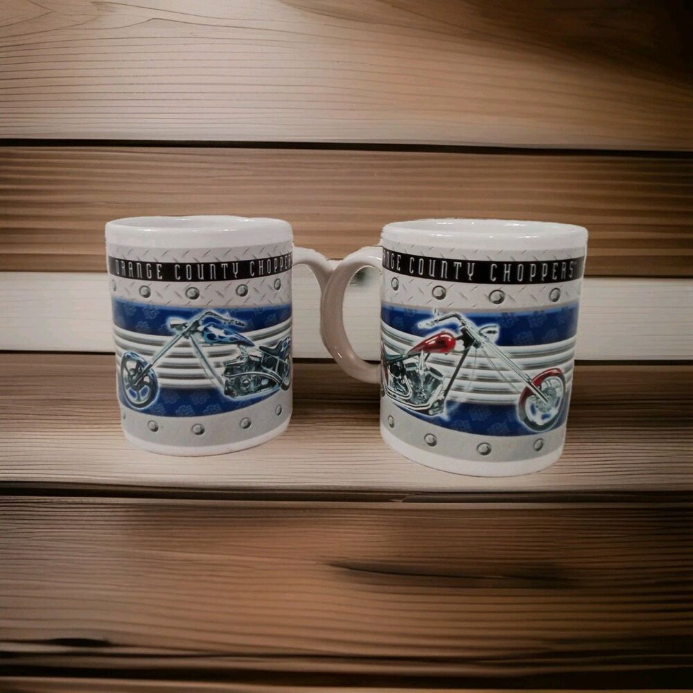 Orange County Choppers Coffee Mugs Set Of 2